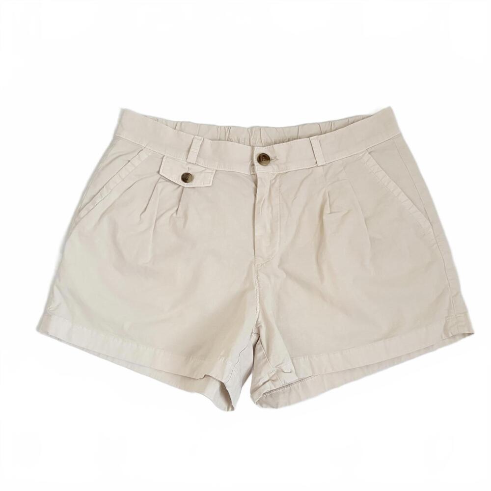 American Eagle | Women’s Cream‎ High Rise Trouser Shorts